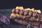Vegane Snickers Schnitte mit Brombeeren